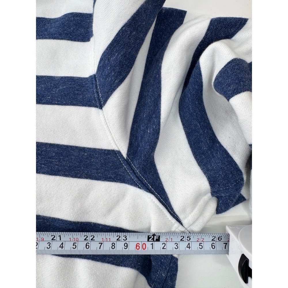 Vineyard Vines Rugby Pullover Mens XXL Blue White Striped Coastal Sweatshirt - Picture 6 of 11